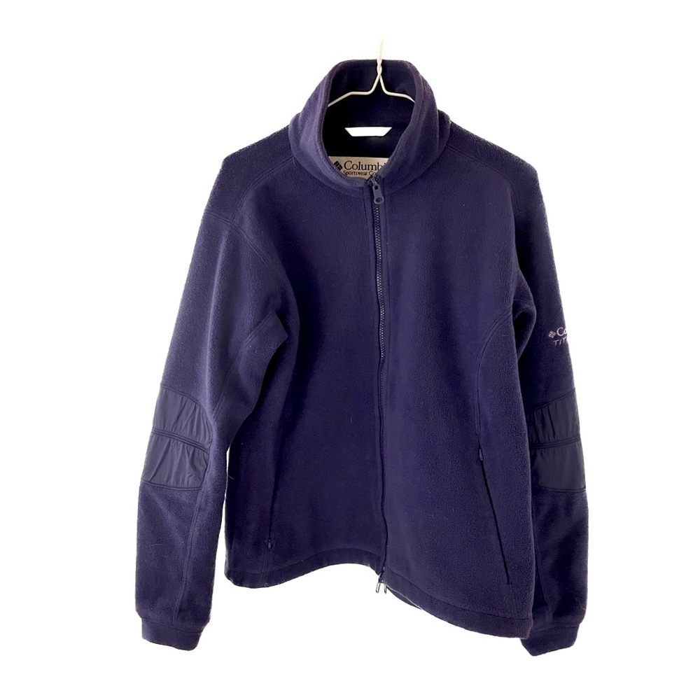 COLUMBIA titanium fleece  zip up jacket